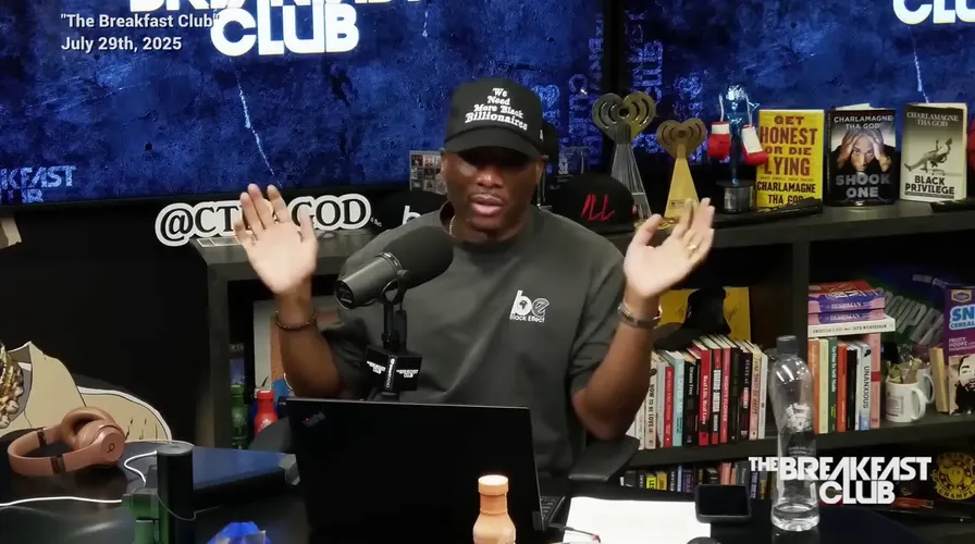the breakfast club host charlamagne