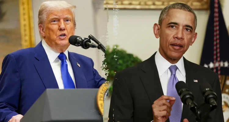 trump and obama