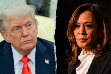 trump and kamala harris
