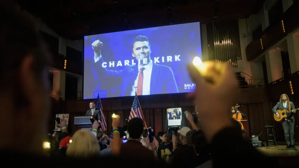 charlie kirk memorial