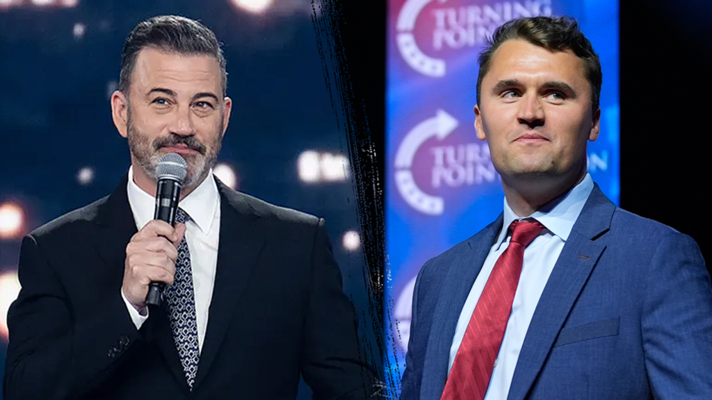 jimmy kimmel and charlie kirk