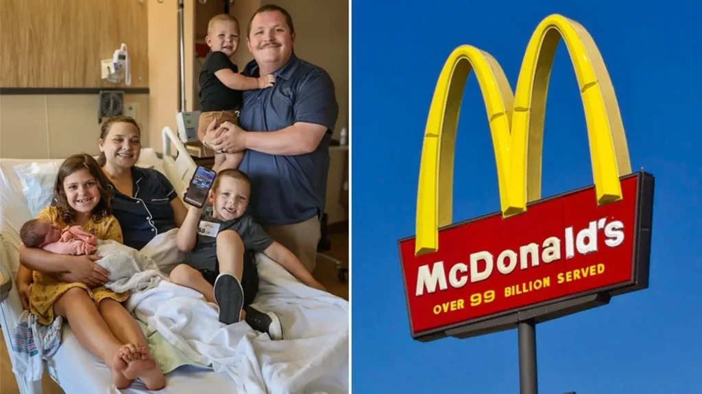 mcdonald's drive thru baby
