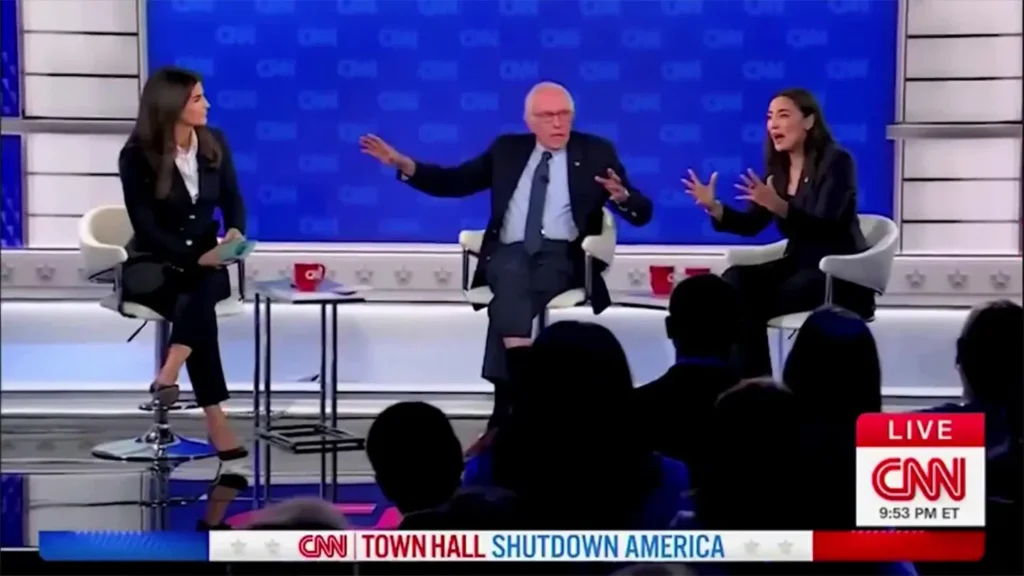 bernie sanders and aoc