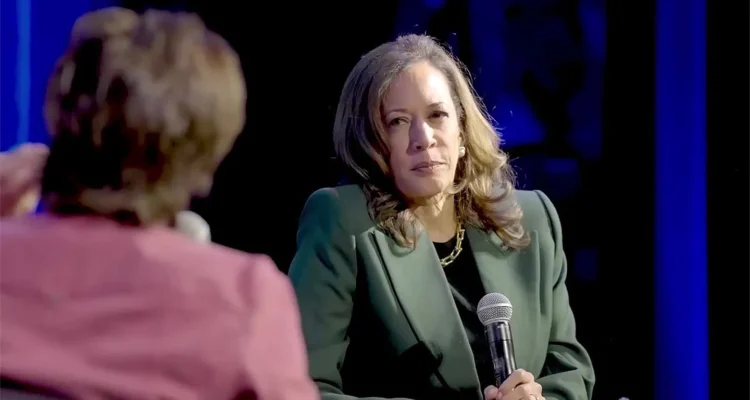 kamala harris on with kara swisher
