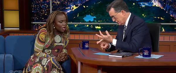 karine jean-pierre stephen colbert