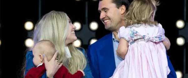 charlie kirk and erika with kids