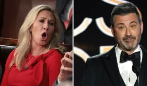 MTG Resigns And Is Celebrated By Late Night Talk Show Host