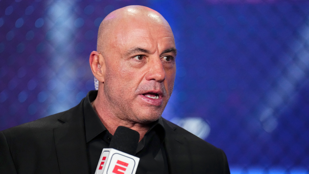 joe rogan with espn mic