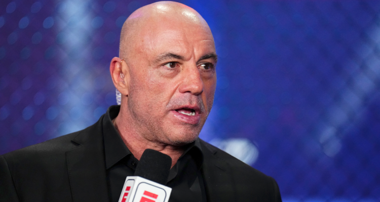 joe rogan with espn mic
