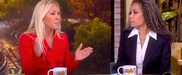 marjorie taylor greene the view