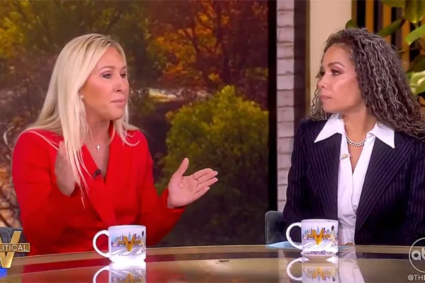 marjorie taylor greene the view