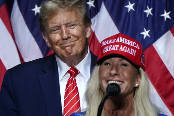 trump and marjorie taylor greene