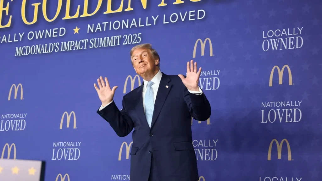 trump mcdonalds summit