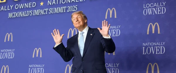 trump mcdonalds summit