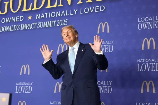 trump mcdonalds summit