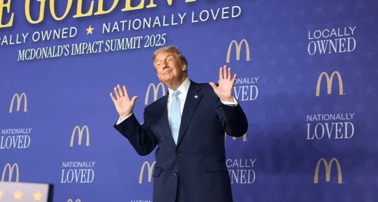 trump mcdonalds summit