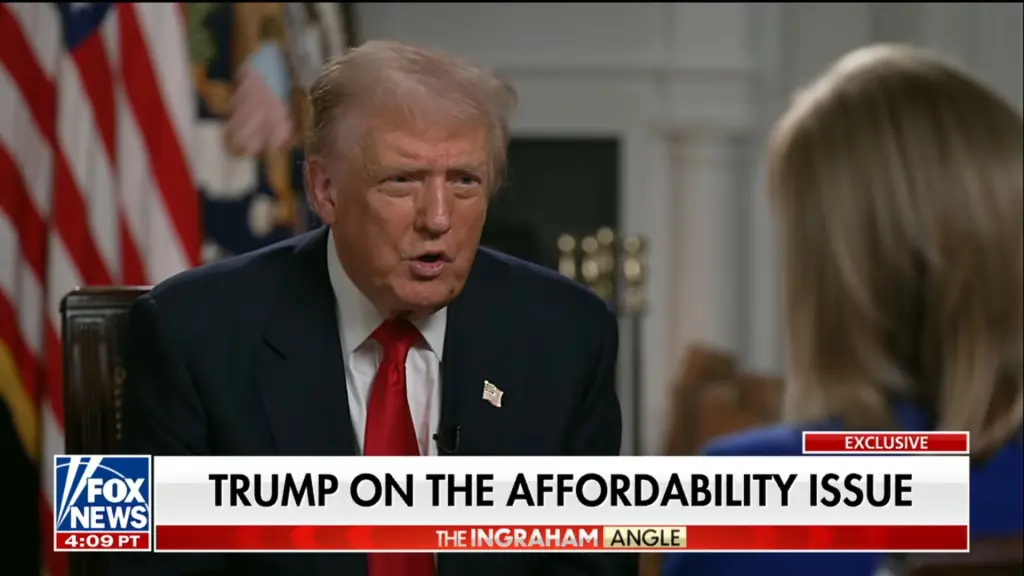 trump on laura ingraham