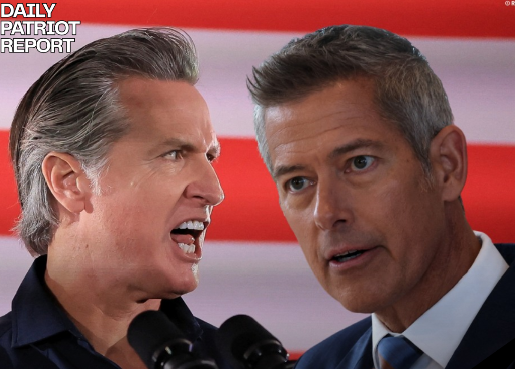 sean duffy gavin newsom is lying