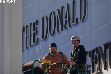 trump kennedy center rebrand