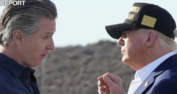 donald trump and gavin newsom