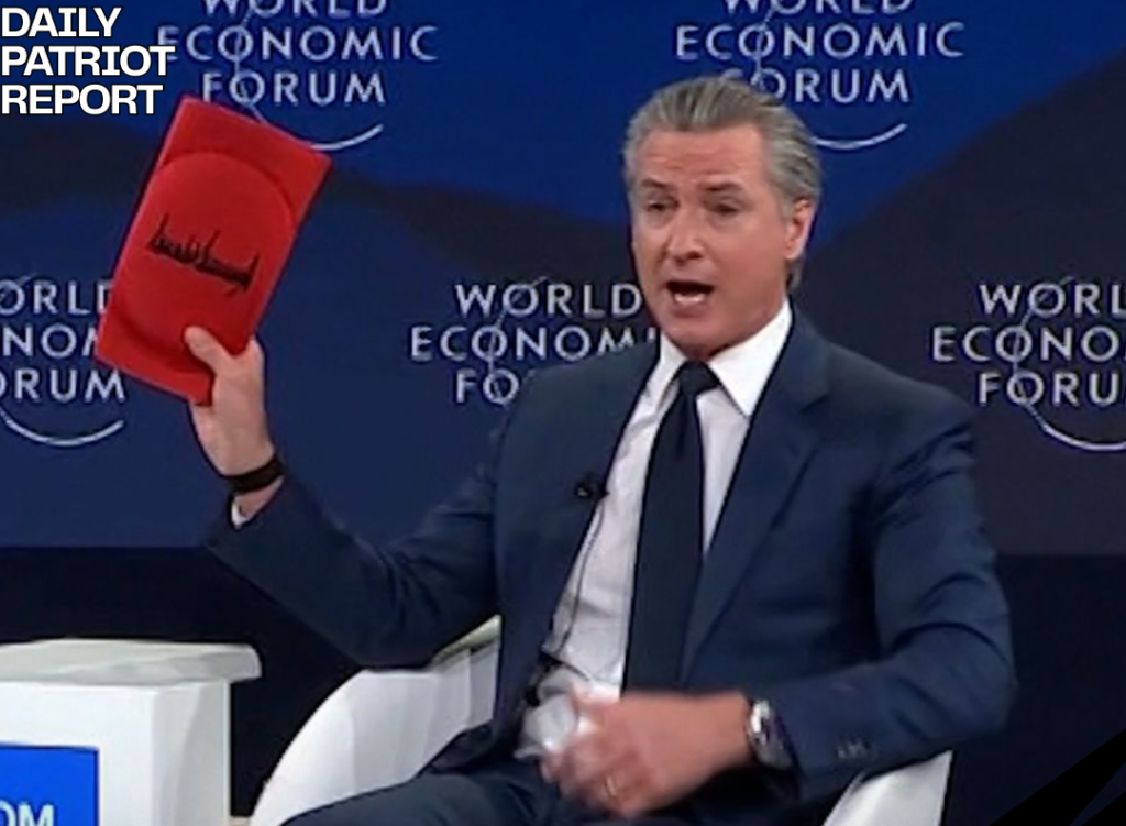 gavin newsom bizarre prop