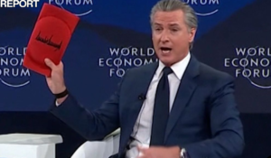 Gavin Newsom’s Pulls Out Bizarre Prop, Then Admits Feuding With Trump is 'Unbecoming'