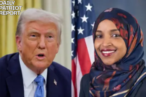 president donald trump and ilhan omar