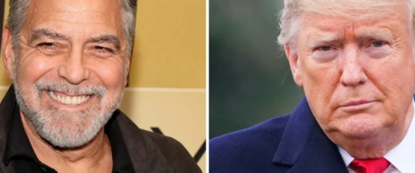 president trump and george clooney
