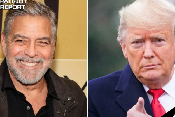 president trump and george clooney