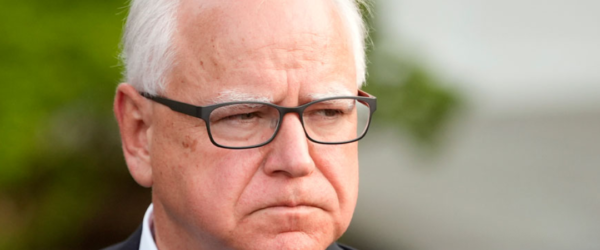 tim walz film federal agents