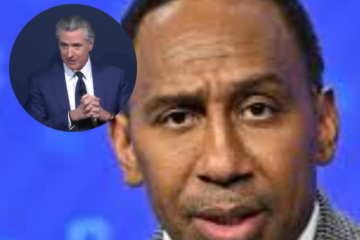 espn host stephen a smith gavin newsome