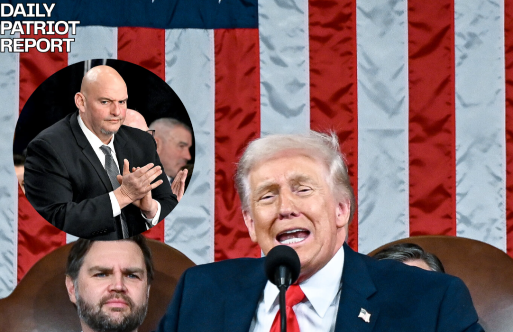 senator john fetterman donald trump sotu