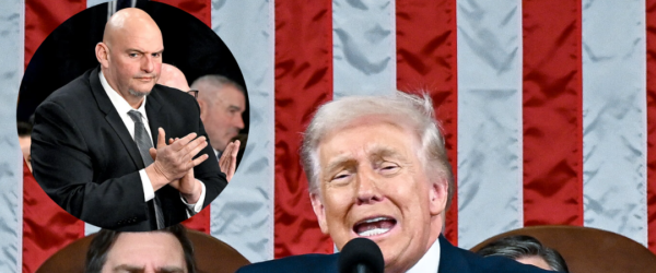 senator john fetterman donald trump sotu