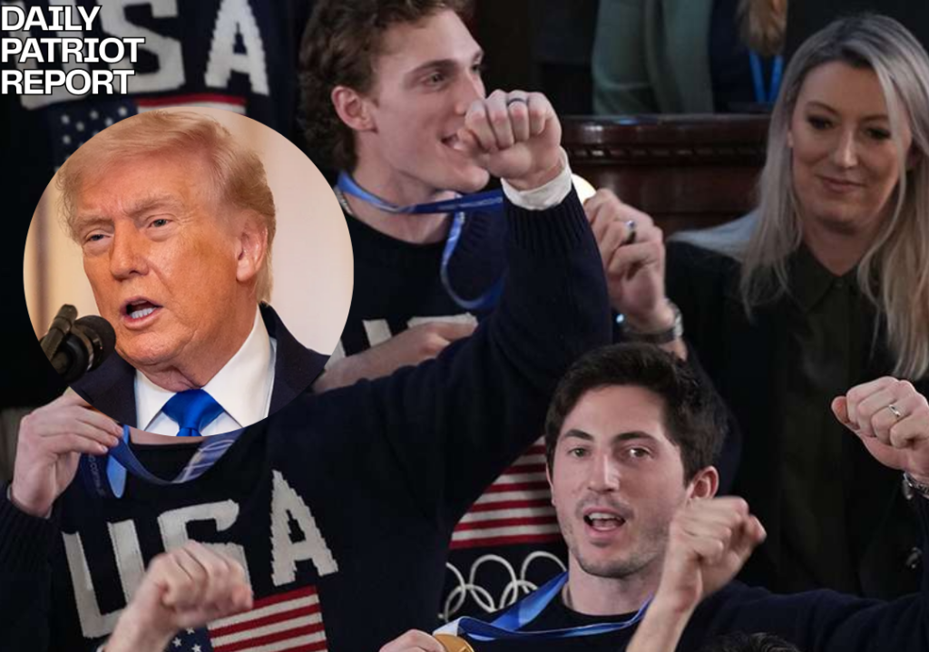 trump us hockey team state of the union