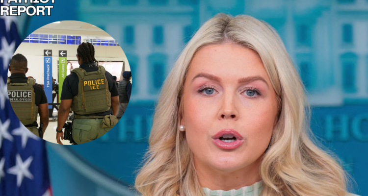 karoline leavitt ice at airport