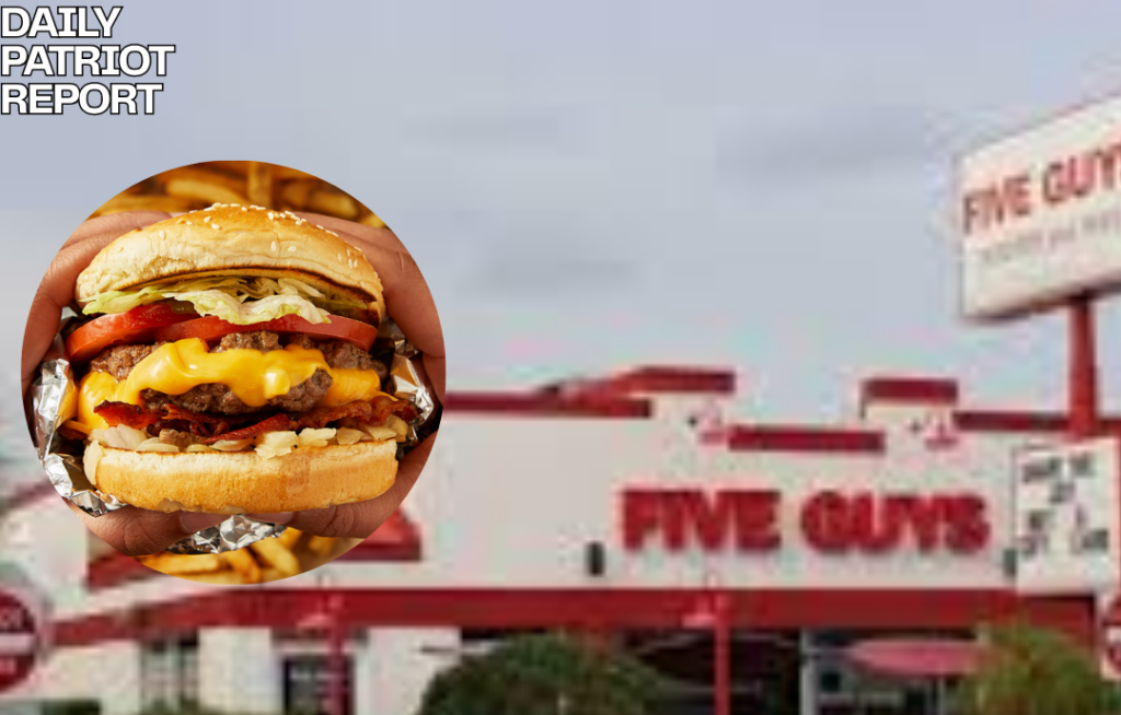 five guys burger chain closures