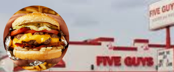 five guys burger chain closures
