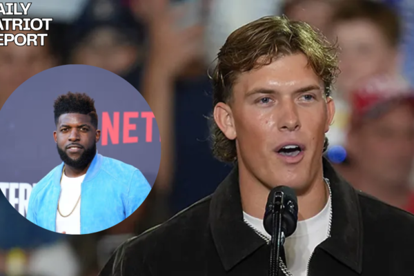 giants quarterback jaxson dart emmanuel acho commentator