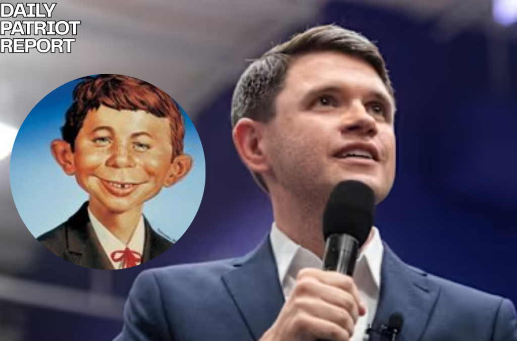 trump thomas talarico cartoon character alfred e neuman