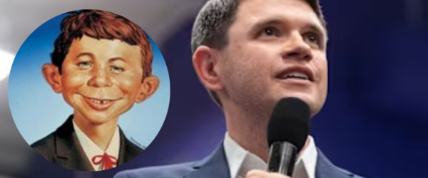 trump thomas talarico cartoon character alfred e neuman