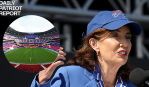 Democrat Governor Greeted With Silence When Trying to Start Chant With Bills Fans