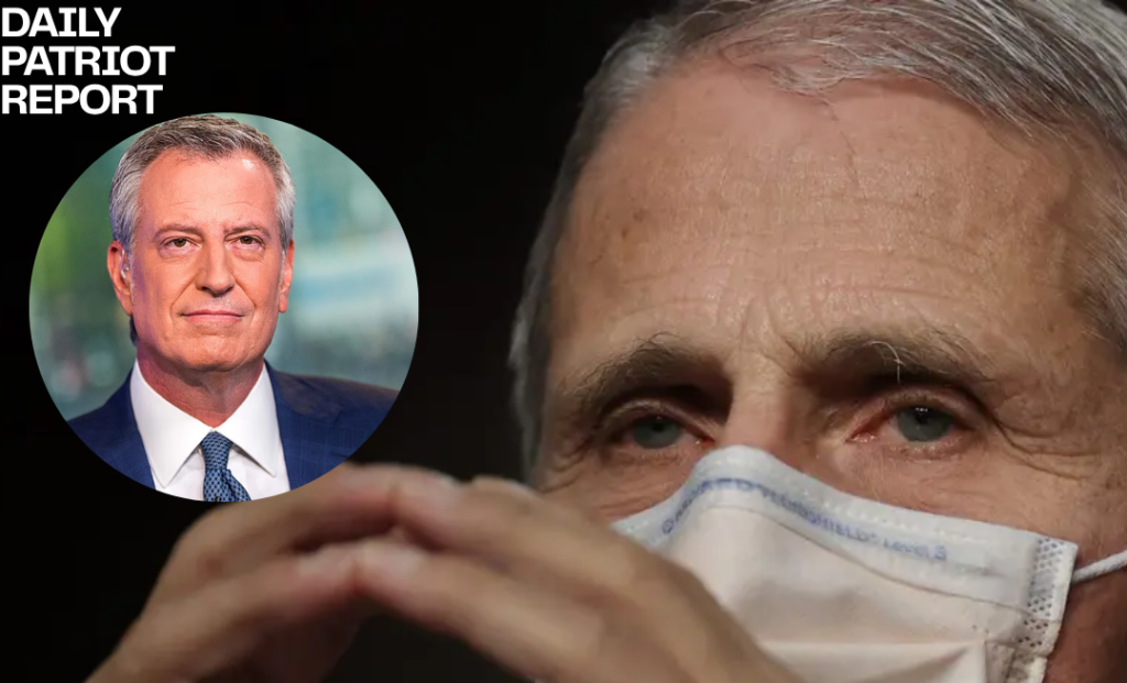 dr anthony fauci diary bill de blasio