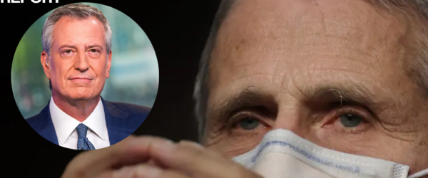 dr anthony fauci diary bill de blasio