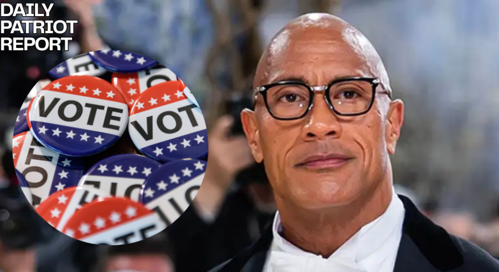 dwayne johnson the rock political silence