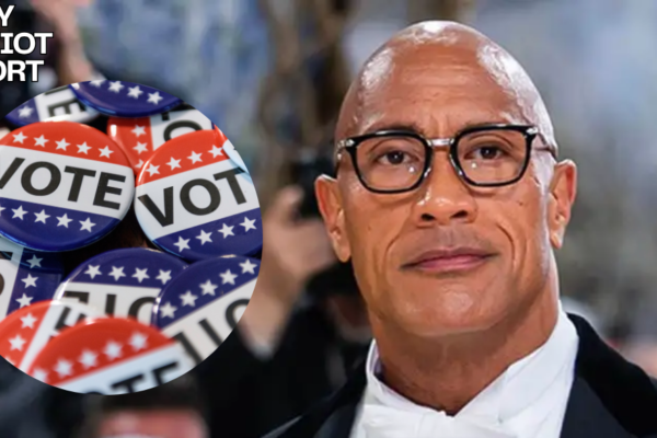 dwayne johnson the rock political silence
