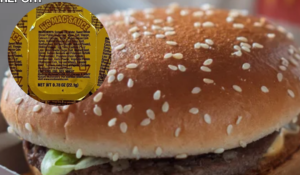 The Easy McDonald's Menu Hack That Gives a Basic Hamburger Extra Flavor