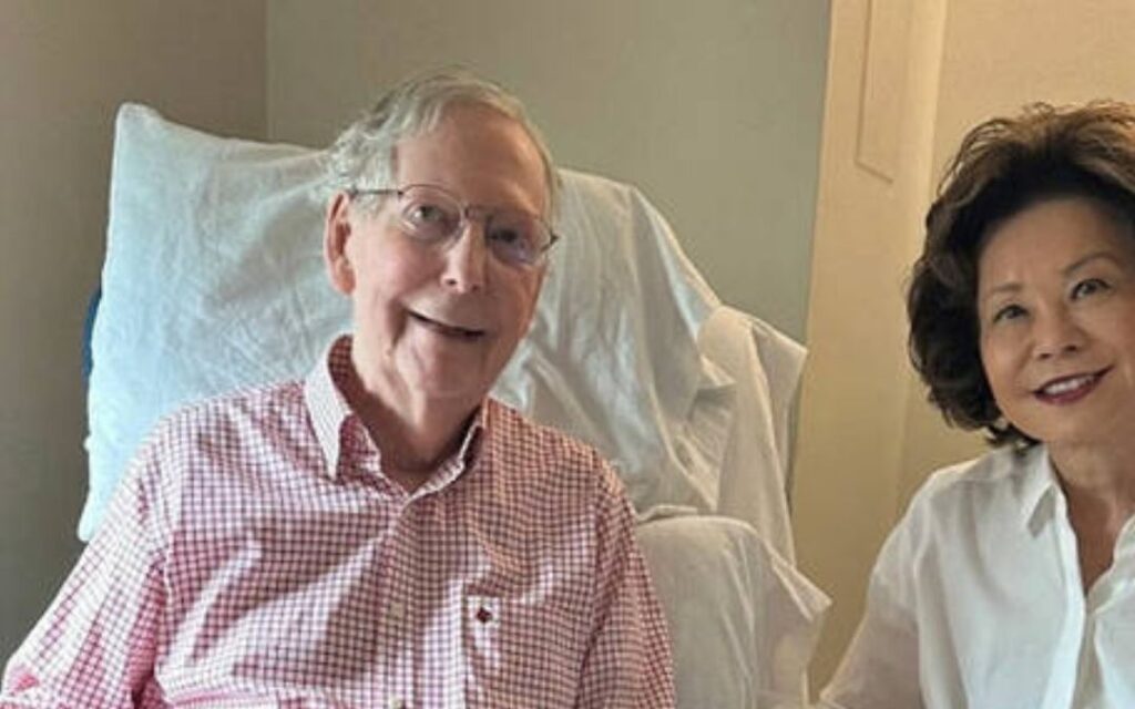 mitch mcconnell reveals why hospitalized