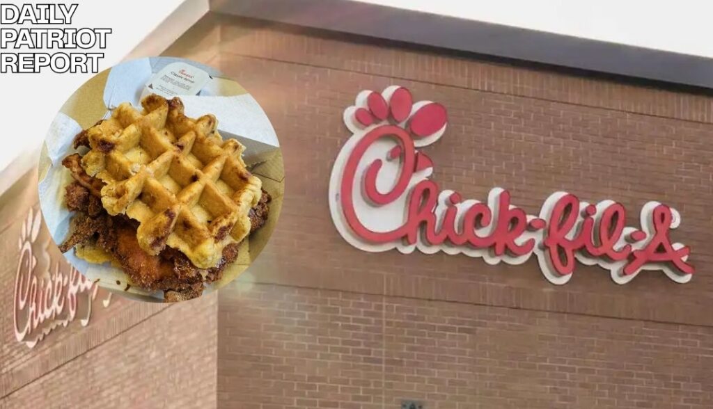 chick-fil-a new chicken and waffles sandwich