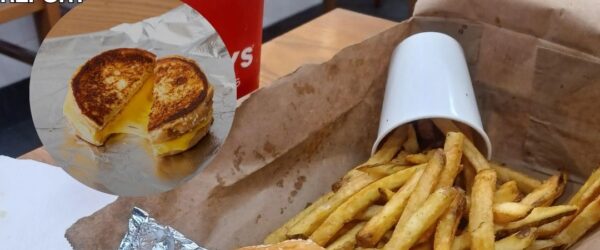 five guys burger chain grilled cheese