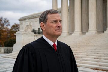 Supreme Court political advertising rate dispute involving Chief Justice John Roberts